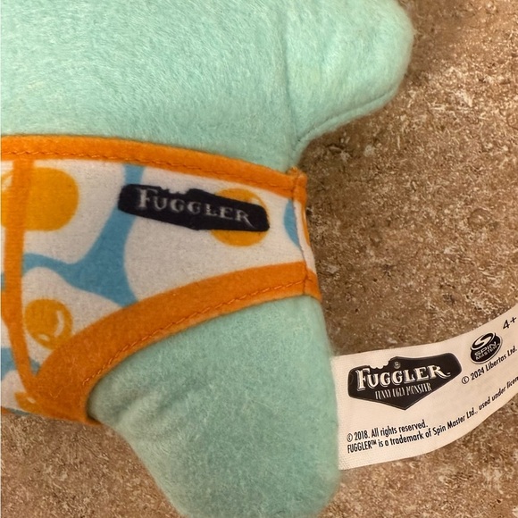 Fuggler Budgie GapTooth McGoo Plush Funny Ugly Monster Teeth Egg Undies 9” - Picture 2 of 6